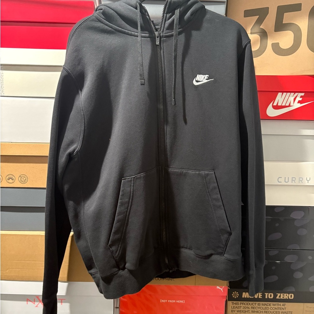 Nike Men's Black Zip-Up